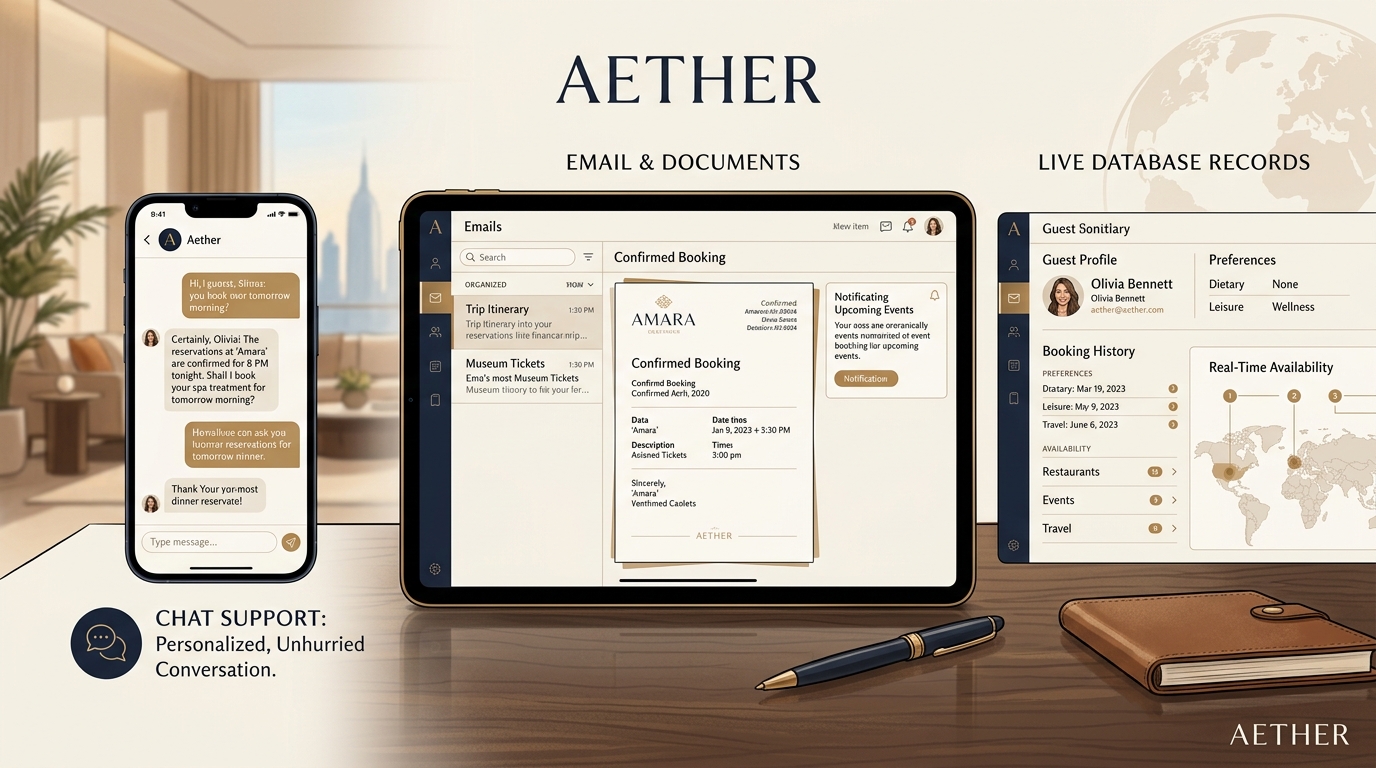 Deevolight AI Concierge Digital Desk Visual