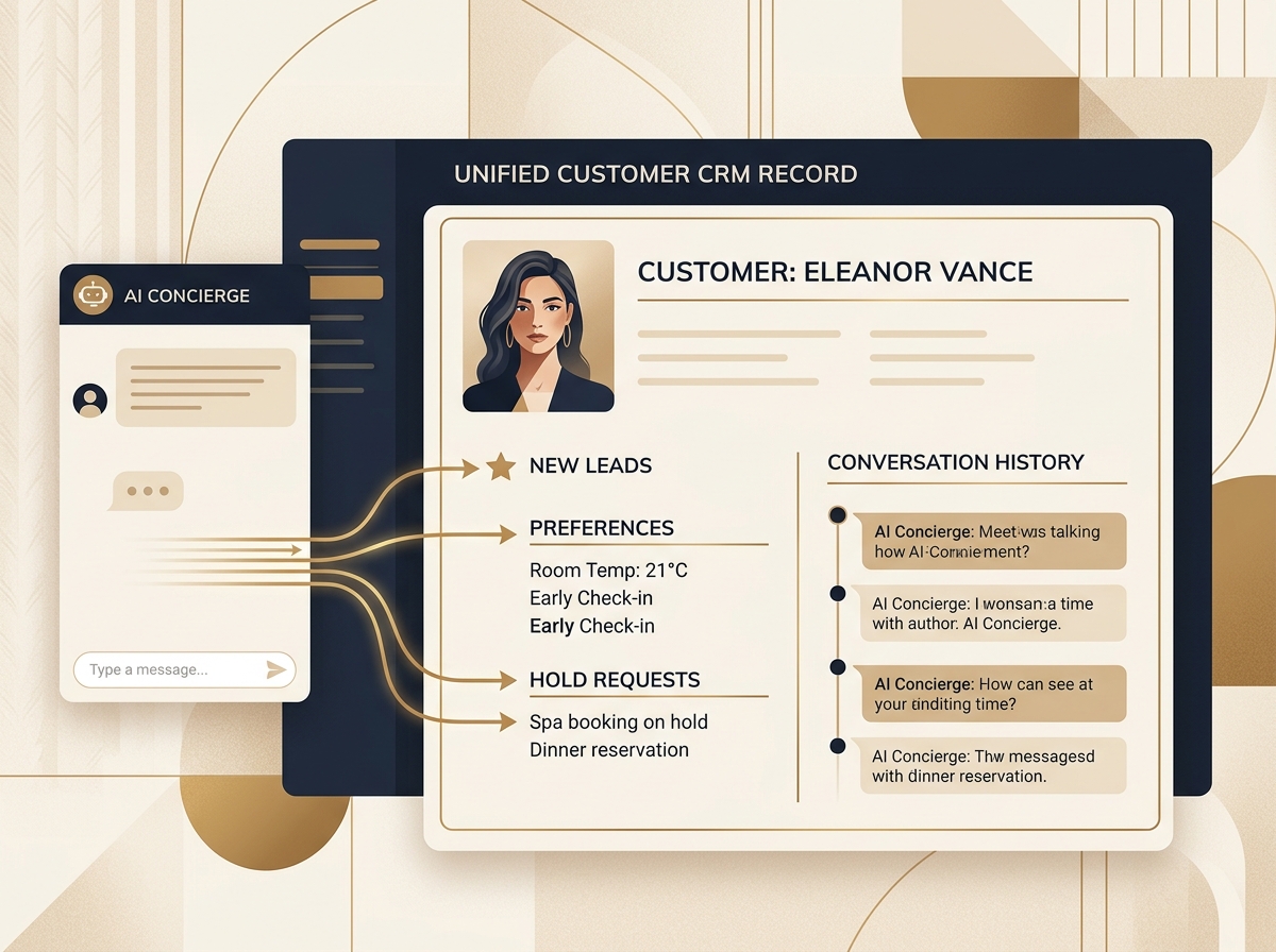 Automated CRM Integration Visual