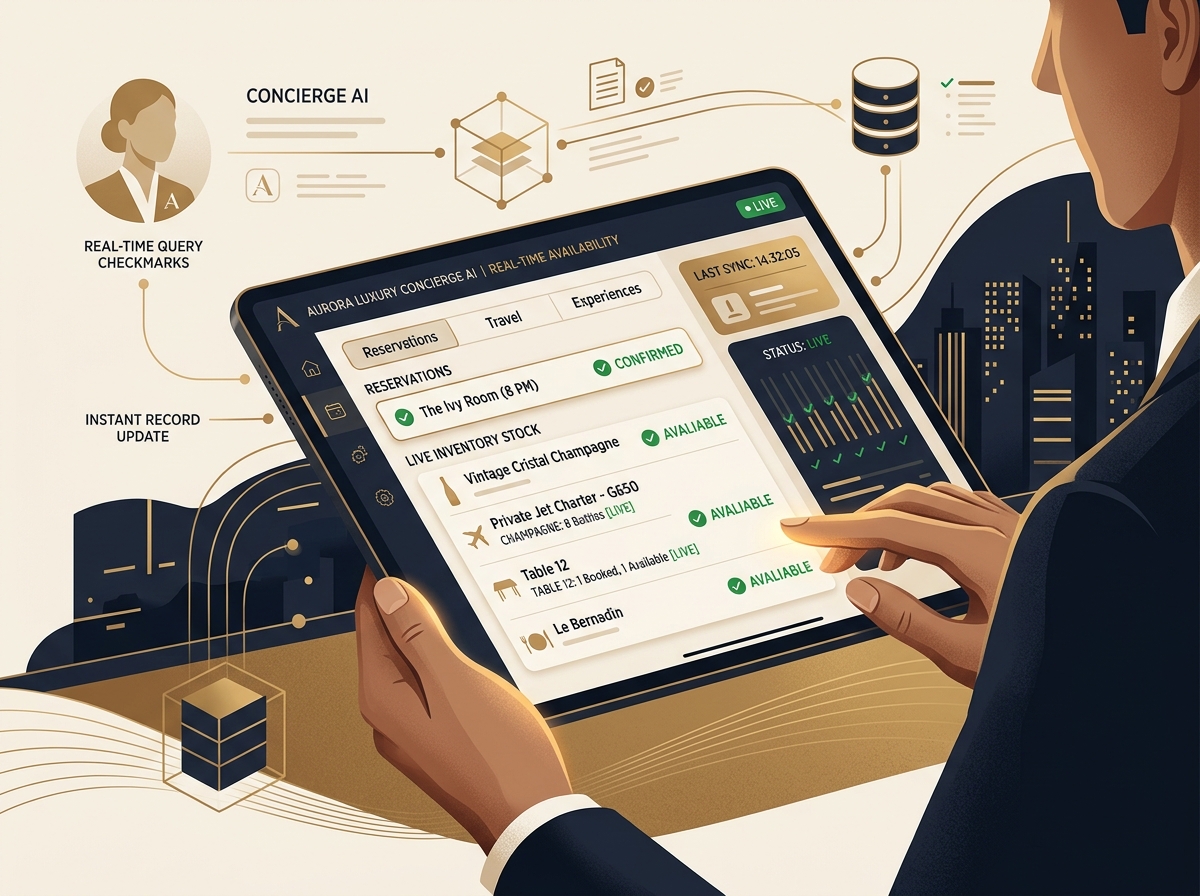 Real-Time Database Connectivity Visual